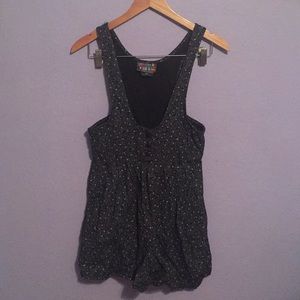 Vintage overall style romper